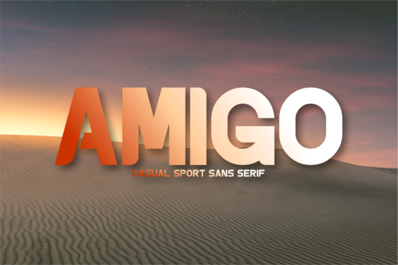 Amigo Font: Bold & Professional