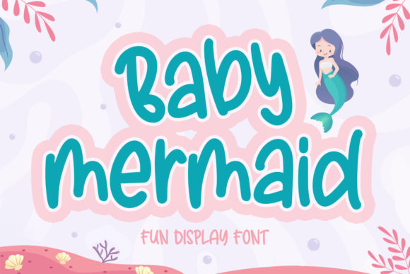 Baby Mermaid Font for Business