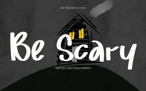 Be Scary: A Cool Display Font for Creative Projects