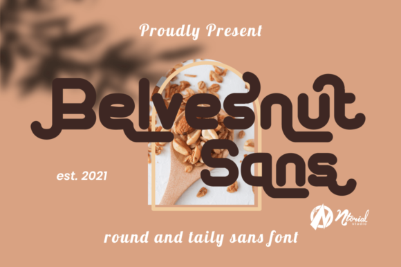 Belvesnut Sans: A Creative Display Font