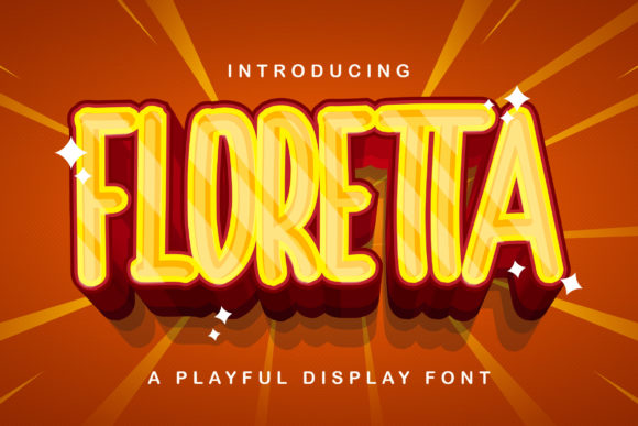 Floretta: A Playful Font for Business Branding