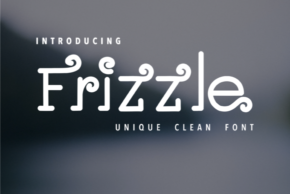 Frizzle Font: Whimsical Display for Creative Projects