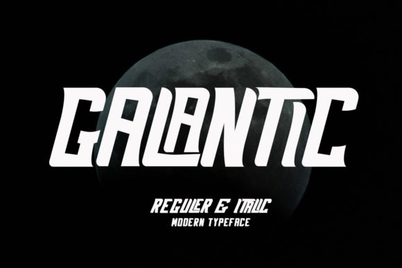 Galantic: A Bold Typeface for Impact