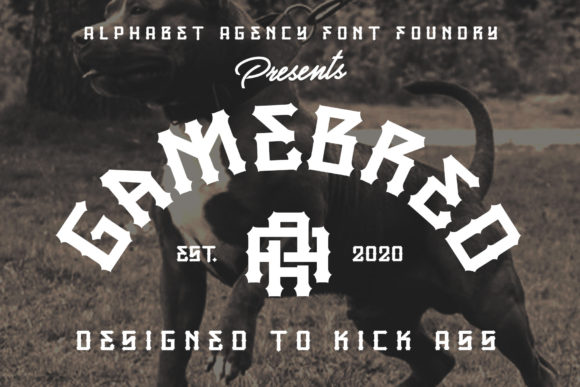 Gamebred: A Bold Font for Impactful Campaigns