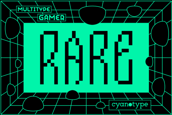 Gamer Rare Font: A Bold Display Choice
