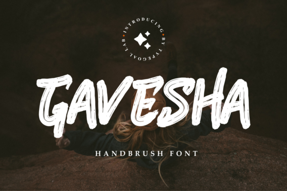 Gavesha: A Bold Display Font for Marketers