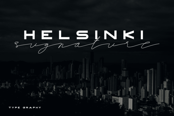 Helsinki Signature Font