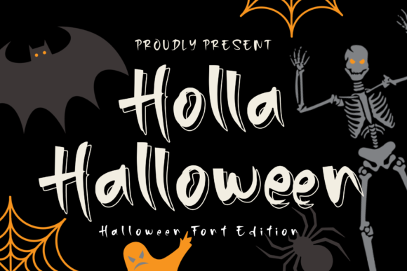 Holla Halloween Font for Business