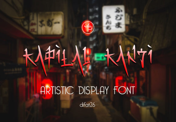 Kapital Kanji: A Japanese-Inspired Display Font