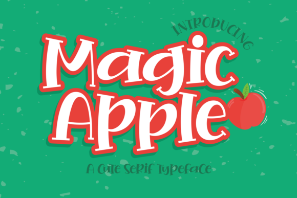 Magic Apple Font for Creative Makers