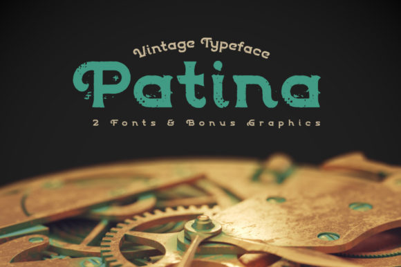 Patina: A Vintage Display Font