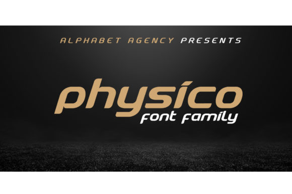 Physico: A Modern Font for Business Branding