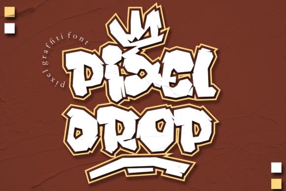 Pixeldrop: A Bold Display Font for Digital Campaigns