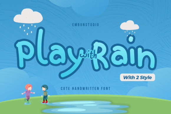 Play with Rain Font for Business