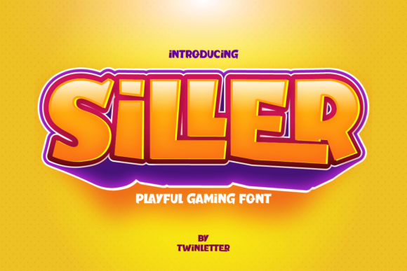 Siller: A Playful Display Font