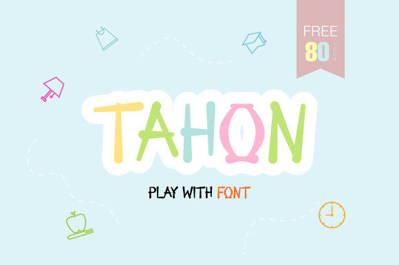 Tahon: A Bold Display Font for Creative Campaigns