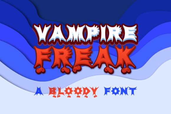 Vampire Freak Font for Bold Branding
