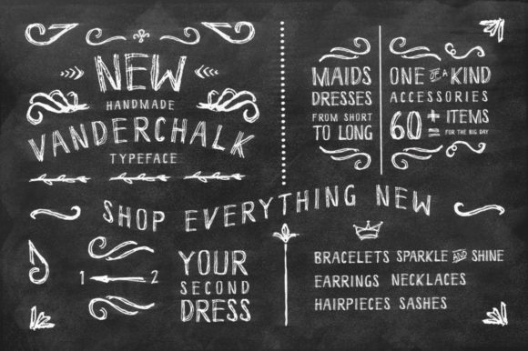 Vanderchalk: A Handwritten Font for Thoughtful Design