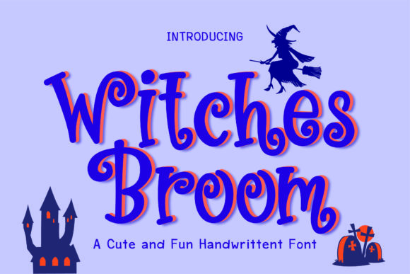 Witches Broom: A Whimsical Display Font